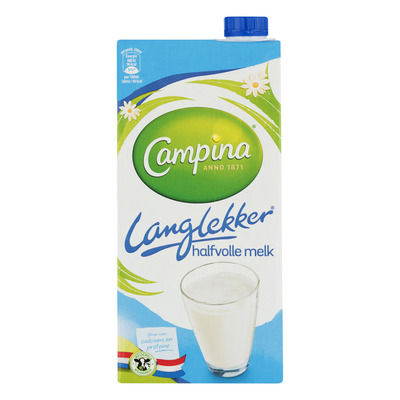 Campina Langlekker halfvolle melk