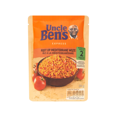 Uncle Ben's Express Rijst op Mediterrane Wijze
