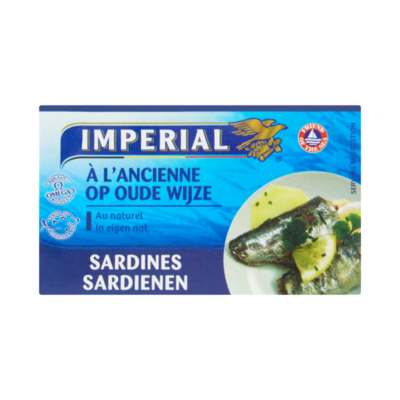 Imperial Sardienen op Oude Wijze in Eigen Nat
