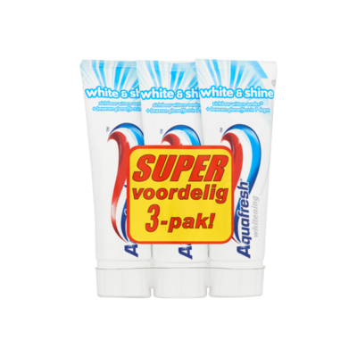 Aquafresh White & Shine Tandpasta 3-pack
