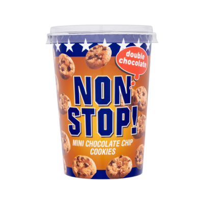 Non Stop! Mini Chocolate Chip Cookies Double Chocolate