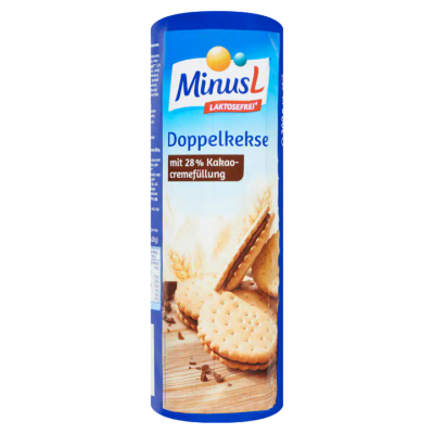 MinusL Lactosevrije Doppelkekse Biscuits
