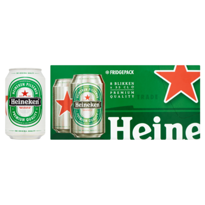 Heineken Premium Pilsener Fridgepack Blik