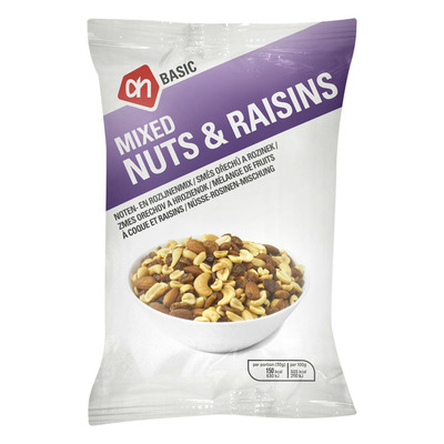 Budget Huismerk Mix nuts & raisins