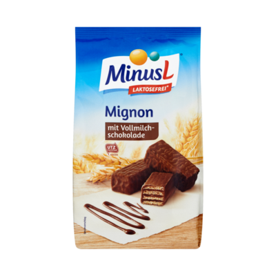 MinusL Lactosevrije Mignon met Melkchocolade