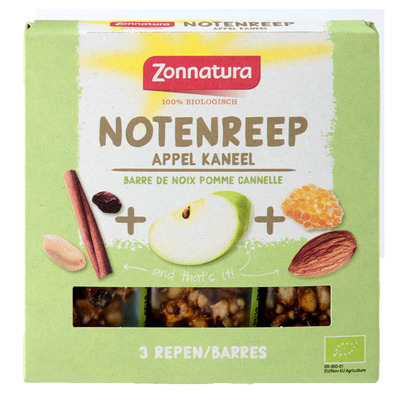 Zonnatura Notenreep appel-kaneel