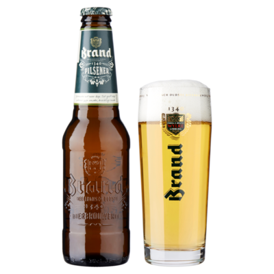 Brand Bier Fles
