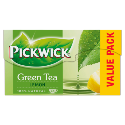 Pickwick Groene Thee Lemon Voordeelpak 40 Stuks