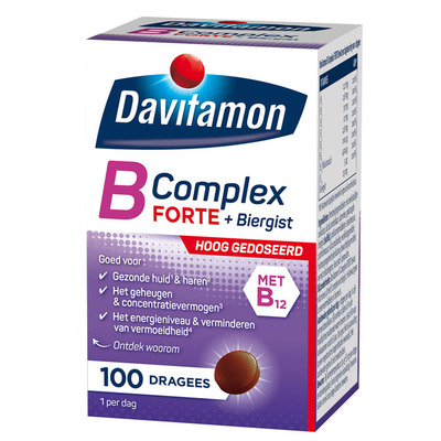 Davitamon B-complex forte + biergist dragees