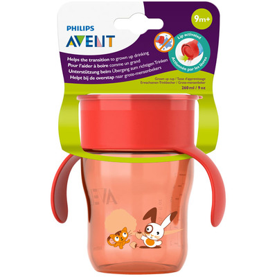 Avent Oefenbeker (260 ml/ assorti) 9+ maanden