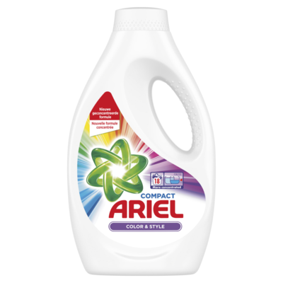 Ariel Kleur & Stijl Vloeibaar Wasmiddel 990 ML 18 Wasbeurten