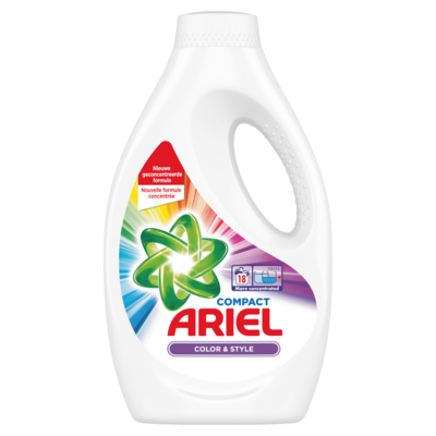 Ariel Kleur & Stijl Vloeibaar Wasmiddel 990 ML 18 Wasbeurten