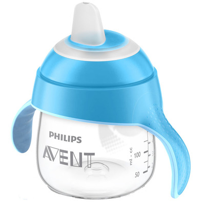 Avent Tuitbeker blauw pinguin 200 ml