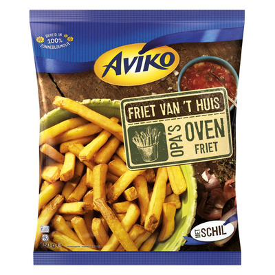 Aviko Friet van 't huis opa's oven friet