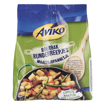 Aviko Maaltijdpannetje roerbak runderreepjes
