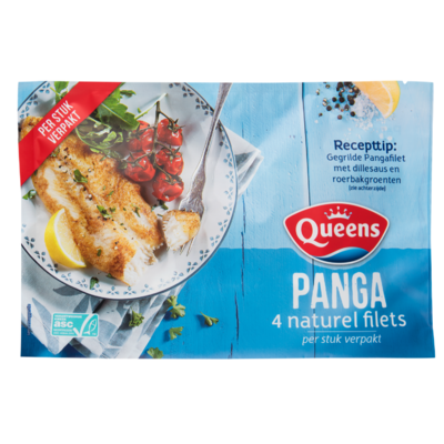 Queens Pangafilet 4 stuks