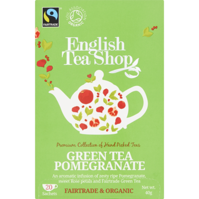 English Tea Shop Green tea pomegranate