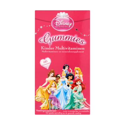 Disney Princess Kinder Multivitaminen 60 Stuks