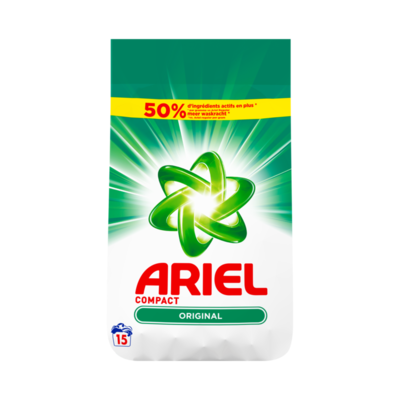 Ariel Original Waspoeder 1125 g 15 Wasbeurten Vlekverwijderaar
