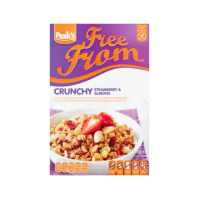 Peak's Free From Crunchy Strawberry & Almond
