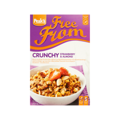 Peak's Free From Crunchy Strawberry & Almond