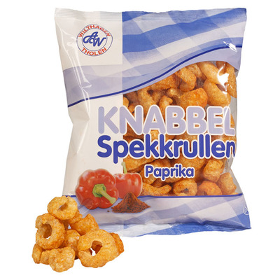 Wilthagen Knabbel spekkrullen paprika