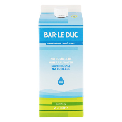 Bar le Duc Mineraalwater koolzuurvrij