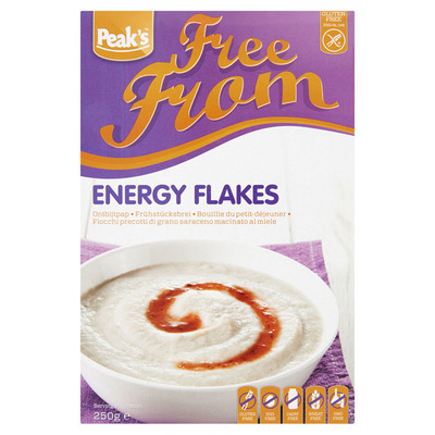 Peak's Energy flakes glutenvrij