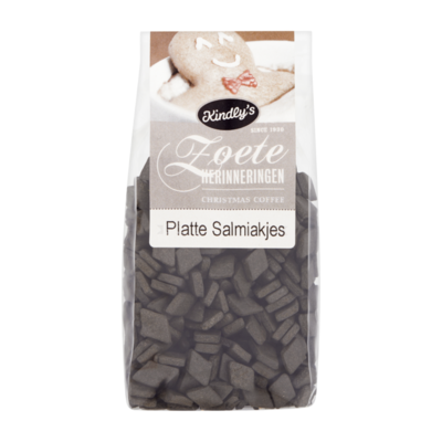 Kindly's Zoete Herinneringen Platte Salmiakjes