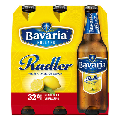 Bavaria Radler lemon 2.0% citroen