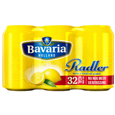Bavaria Radler lemon 2.0% citroen