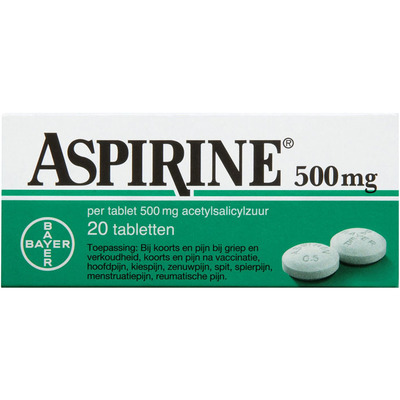Bayer Aspirine tabletten 500 mg
