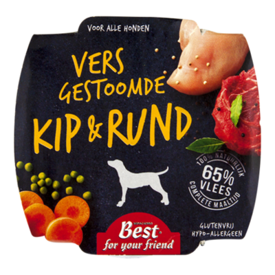 Best For Your Friend Natvoer kip en rund