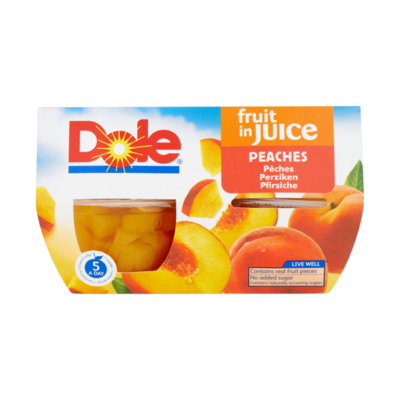 Dole Perziken op Vruchtensap
