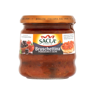 Saclà Tomaten en Olijf Voor op Toast of (stok) Brood