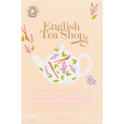 English Tea Shop Tea organic biologisch calming blend 20 zakjes