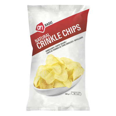 Budget Huismerk Ribbelchips naturel