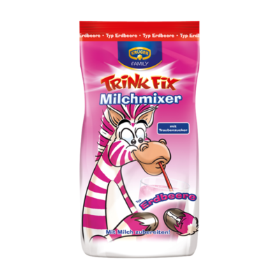 Krüger Trink Fix Milkshake Aardbeien Smaak
