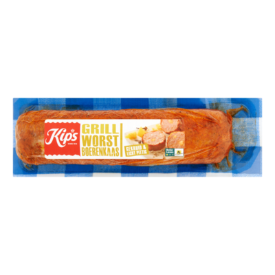 Kips Grillworst Boerenkaas Gekruid & Licht Pittig