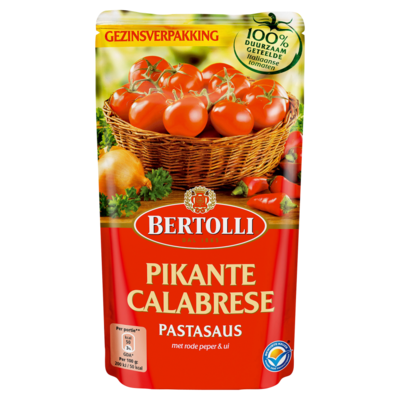 Bertolli Pastasaus piccante familiezak