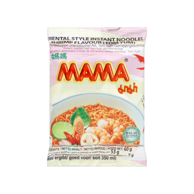 Mama Instant Noedels met Tom Yum Garnalensmaak