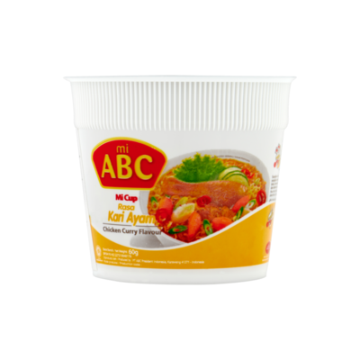 ABC Noodles Kari Ayam Chicken Curry Flavour