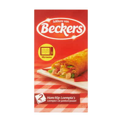 Beckers Ham Kip Loempia's
