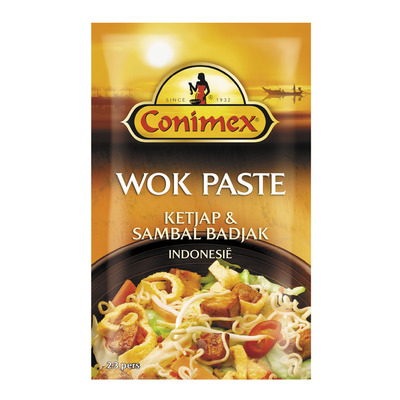 Conimex Wok paste ketjap & sambal badjak