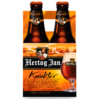 Hertog Jan Karakter Max. acht 4-packs per klant.