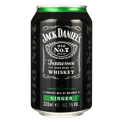 Jack Daniels Whiskey ginger