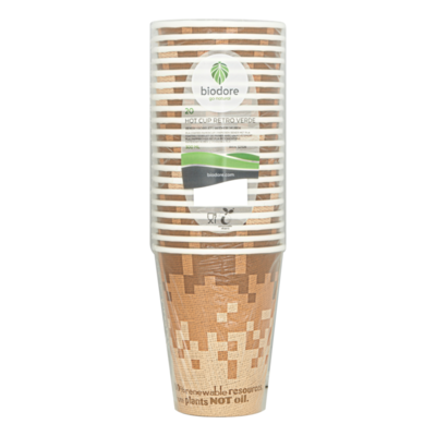 Biodore 20 Hot Cup Retro Verde Beker