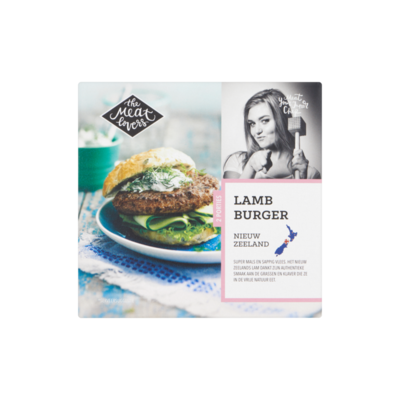 The Meat Lovers Lamb Burger Nieuw Zeeland (Diepvries)