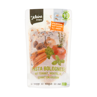 De Kleine Keuken Pasta Bolognese vanaf 10 Maanden
