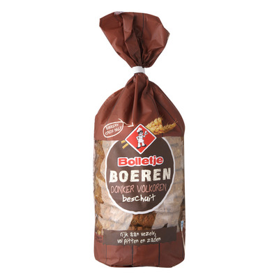 Bolletje Boeren donker volkoren beschuit